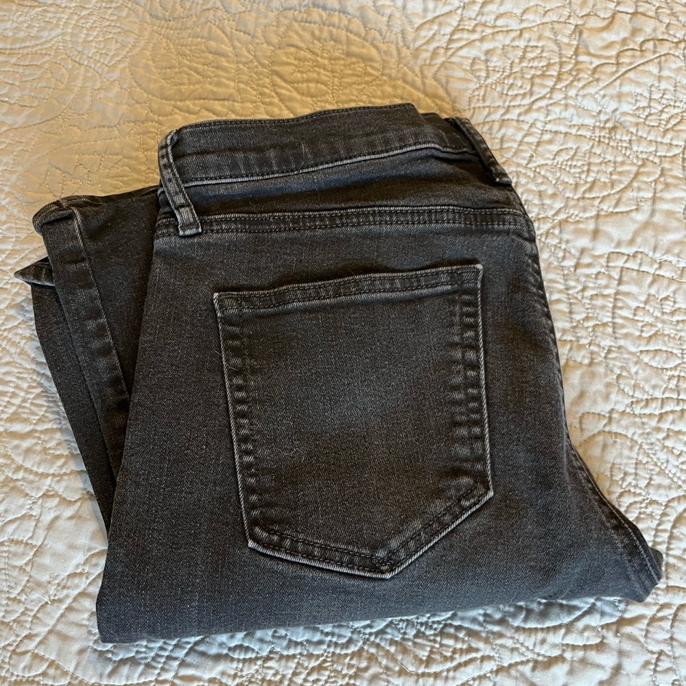 Gap Classic Straight Faded Black Jeans